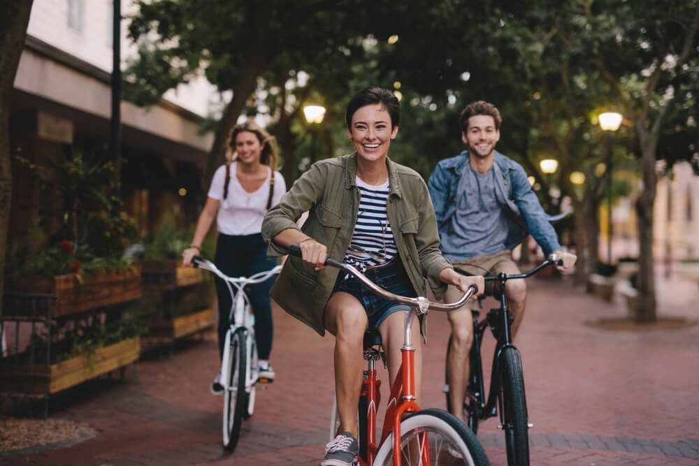 A photo of a group out on bike rentals in Naples, FL.