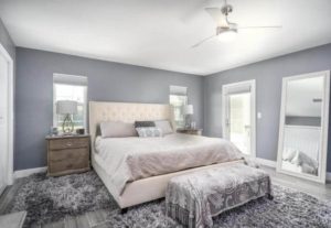 After enjoying things to do in Marco Island for families, relax in a cozy vacation rental bedroom like this one.